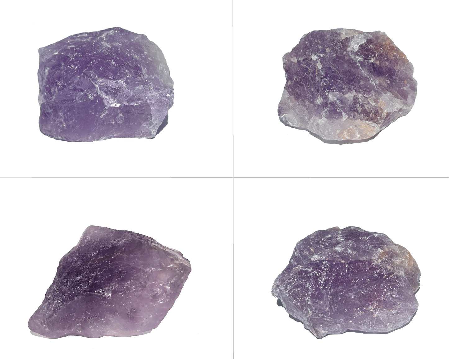 Amethyst Rohsteine für Zimmerbrunnen - Wassersteine für Edelsteinwasser