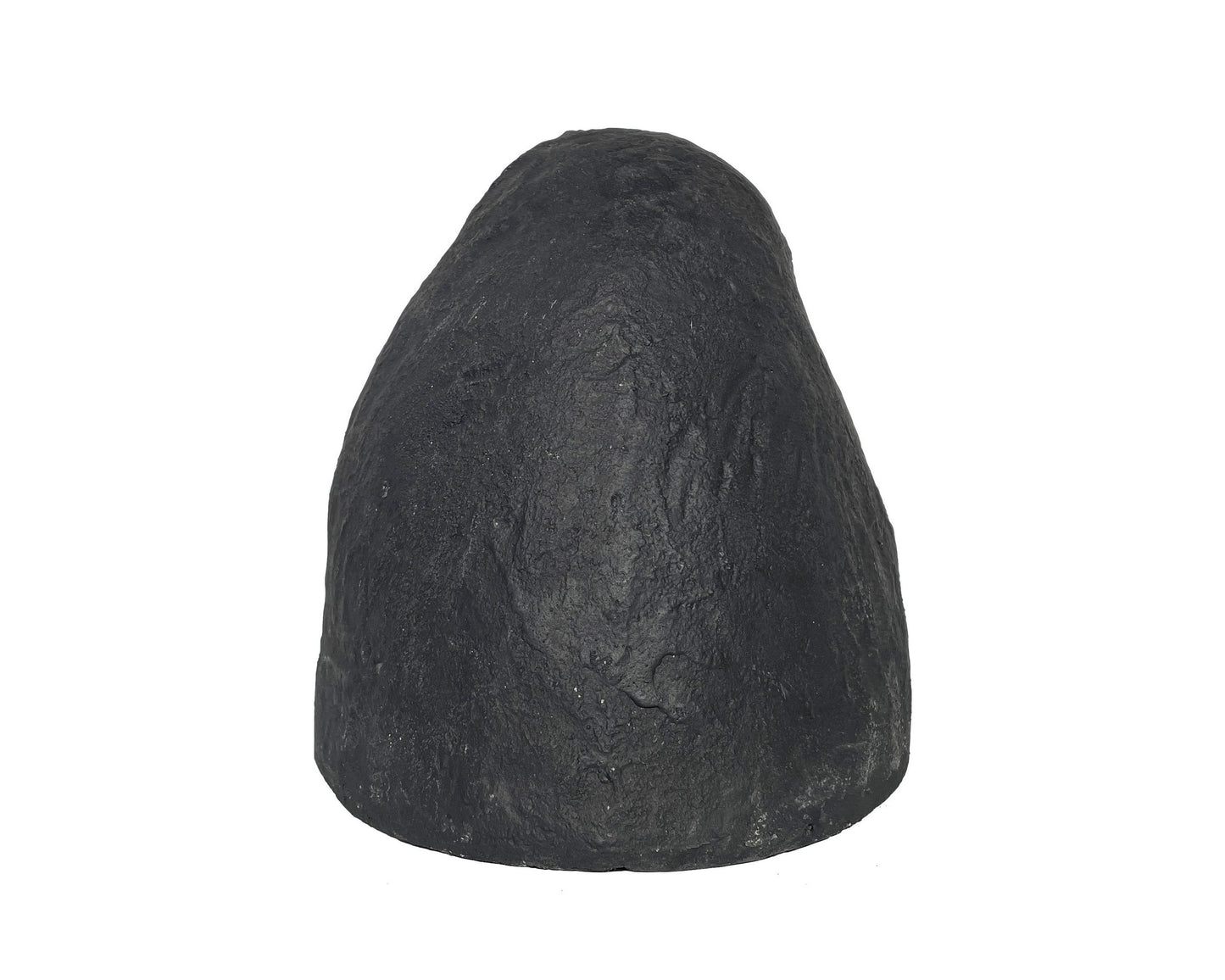 Rückseite: Amethyst Druse auf weißem Hintergrund