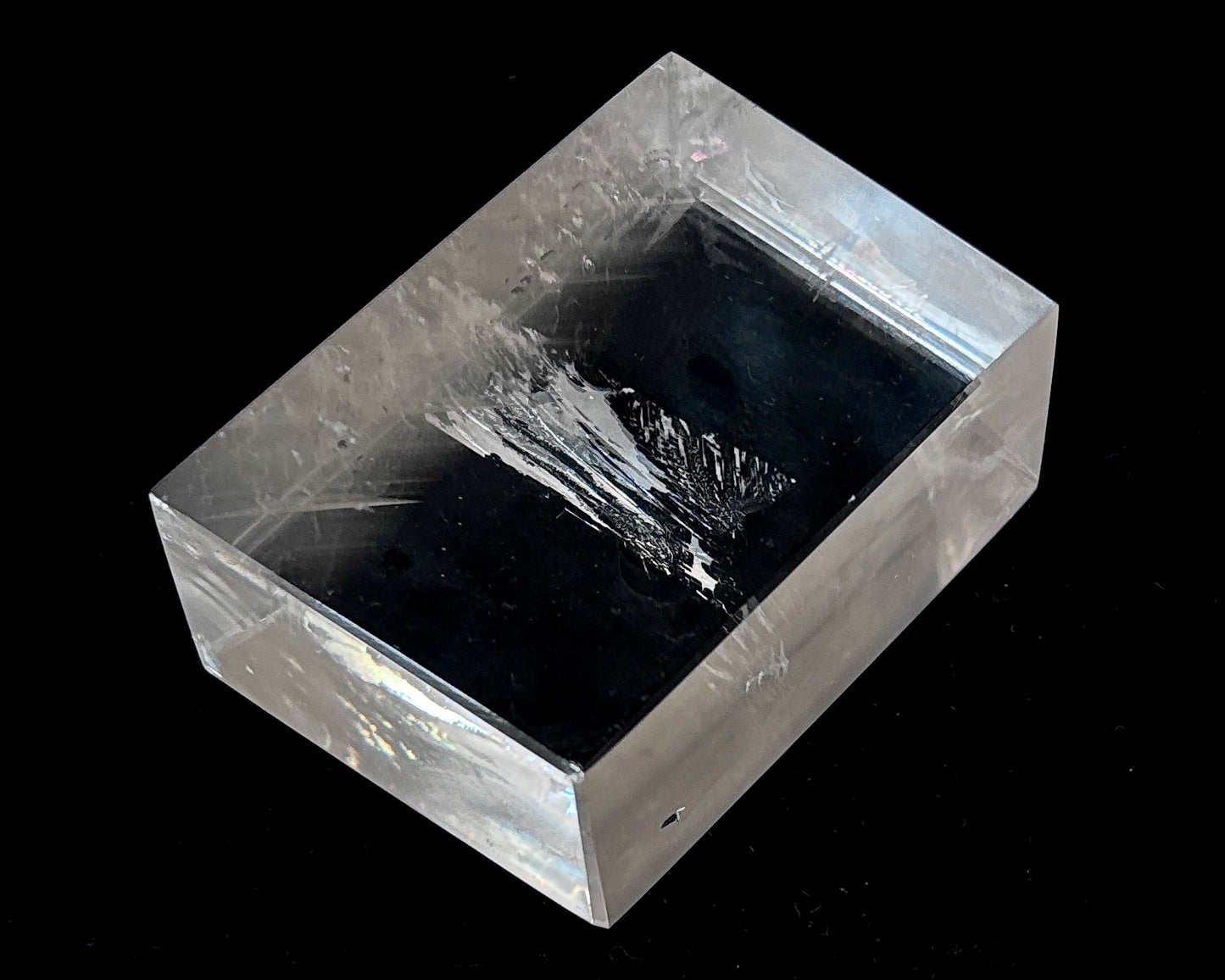 Doppelspat - optischer Calcit »Viking Iceland Spar« Islandspat Sonnenstein Wikinger