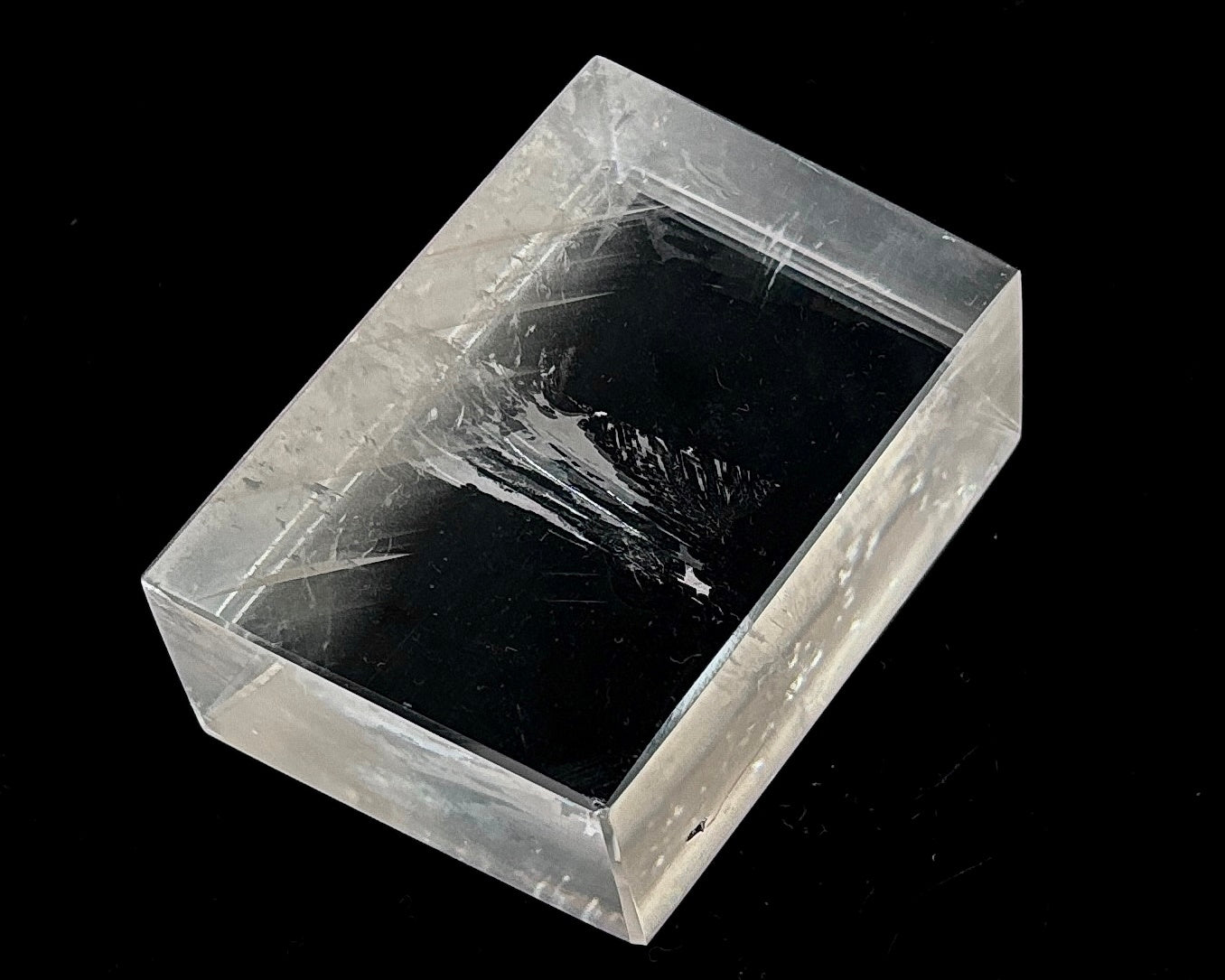 Doppelspat - optischer Calcit »Viking Iceland Spar« Islandspat Sonnenstein Wikinger