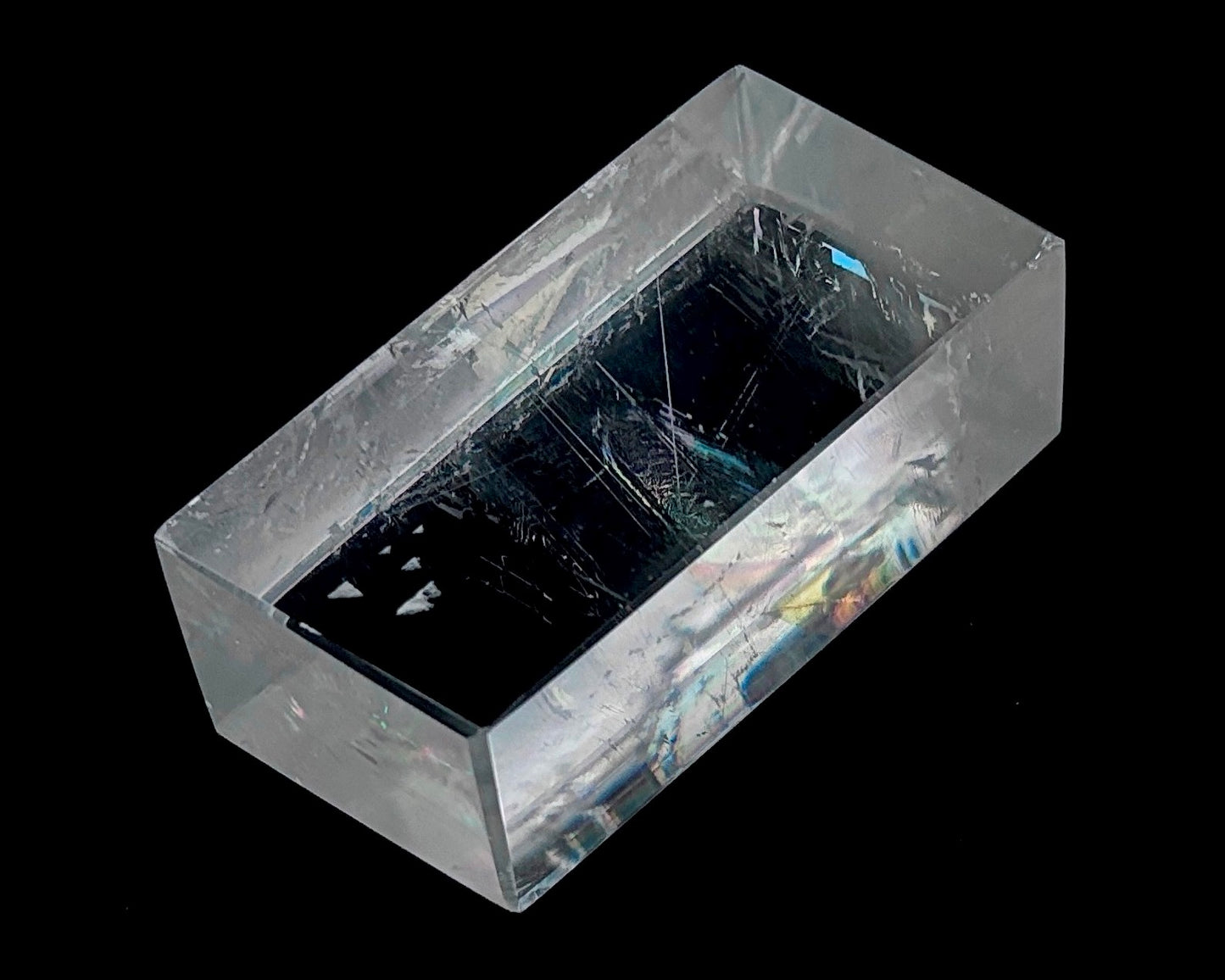 Doppelspat - optischer Calcit »Viking Iceland Spar« Islandspat Sonnenstein Wikinger