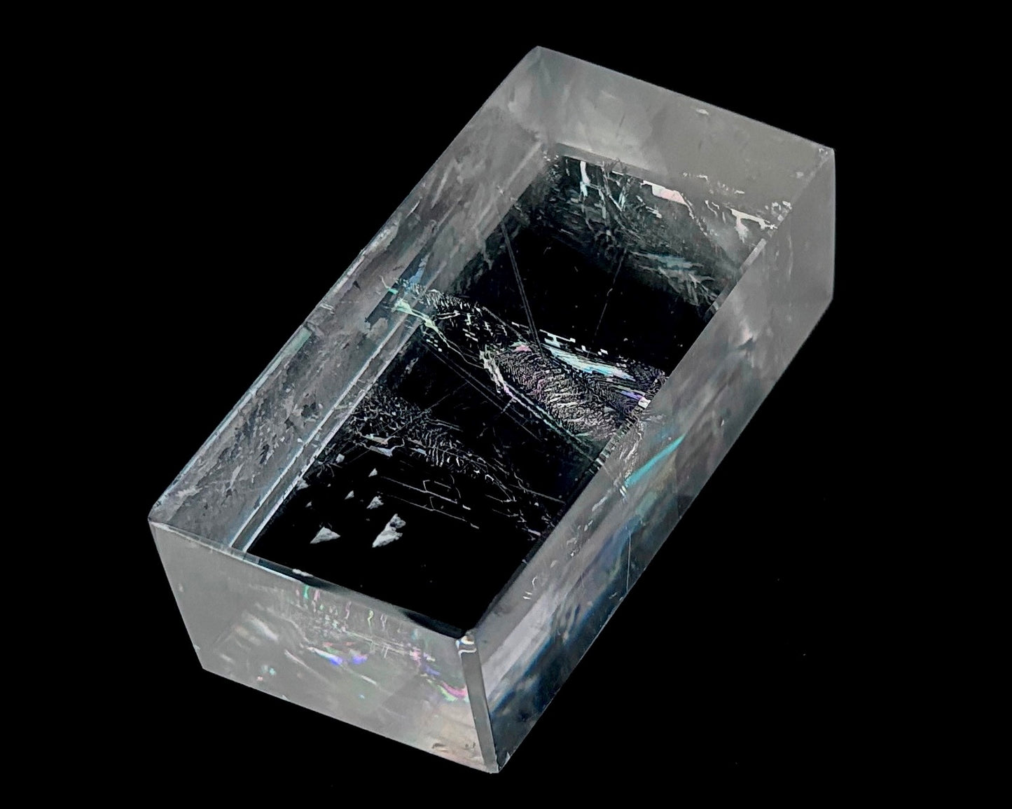 Doppelspat - optischer Calcit »Viking Iceland Spar« Islandspat Sonnenstein Wikinger