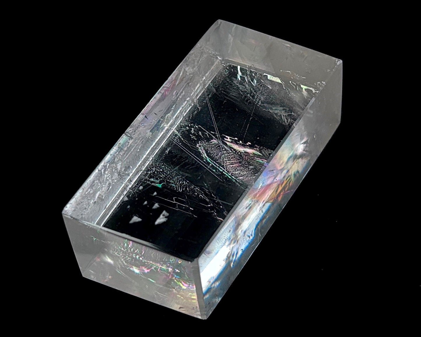Doppelspat - optischer Calcit »Viking Iceland Spar« Islandspat Sonnenstein Wikinger