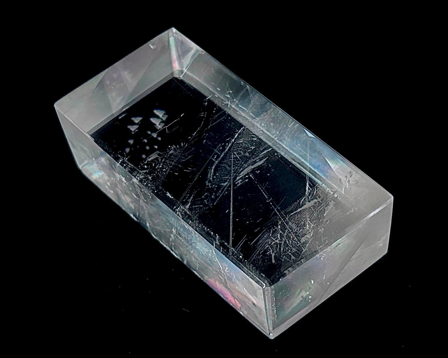 Doppelspat - optischer Calcit »Viking Iceland Spar« Islandspat Sonnenstein Wikinger