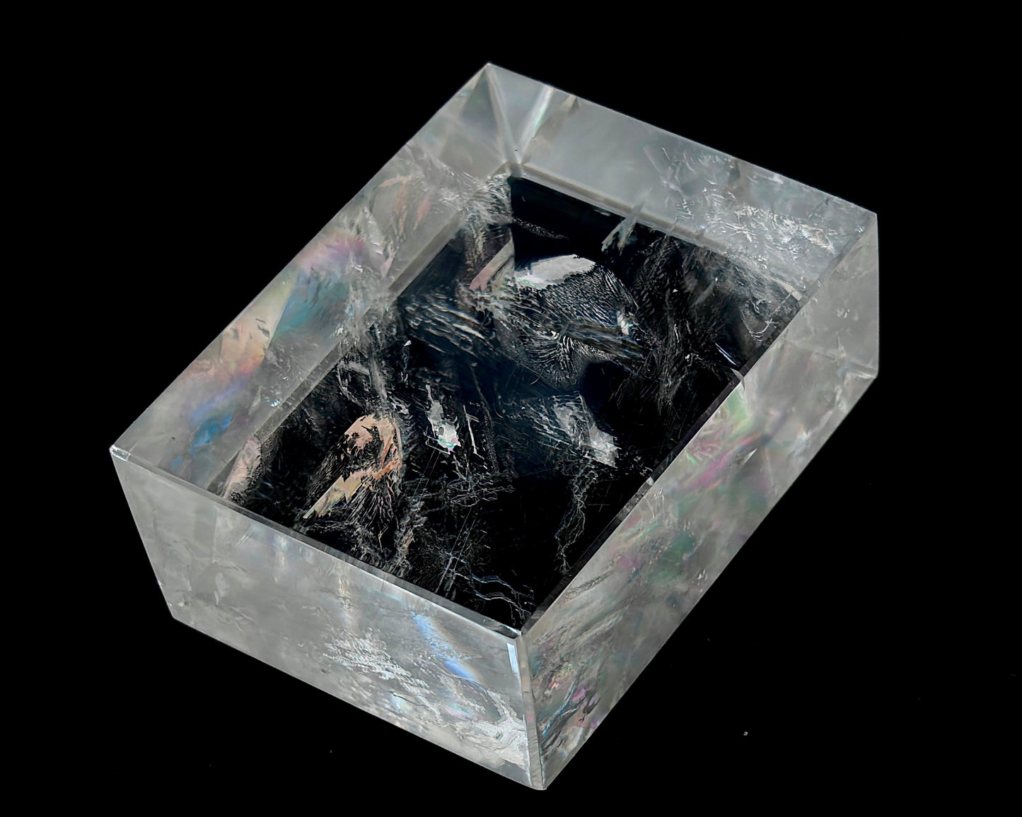 Doppelspat - optischer Calcit »Viking Iceland Spar« Islandspat Sonnenstein Wikinger