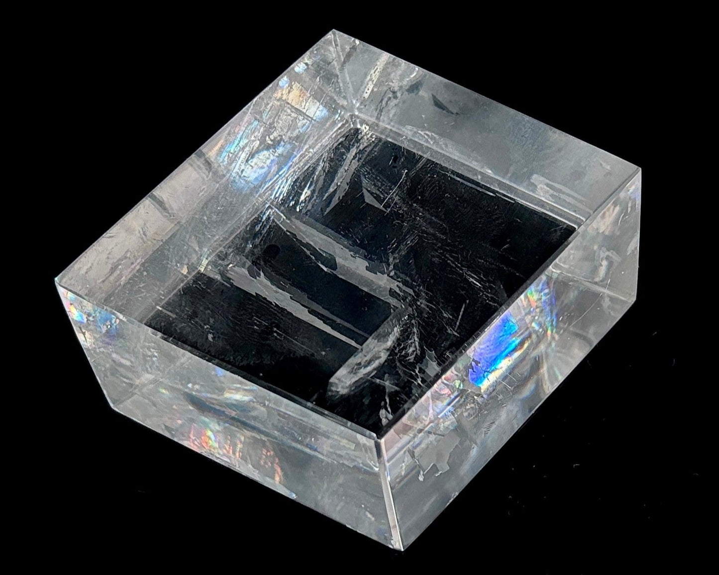 Doppelspat - optischer Calcit »Viking Iceland Spar« Islandspat Sonnenstein Wikinger