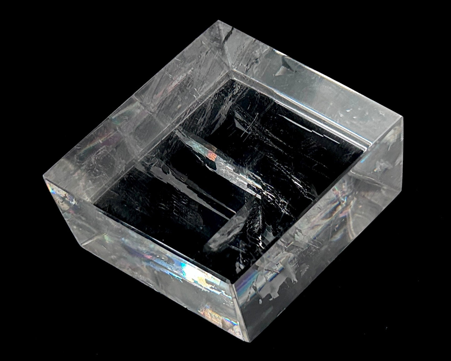 Doppelspat - optischer Calcit »Viking Iceland Spar« Islandspat Sonnenstein Wikinger