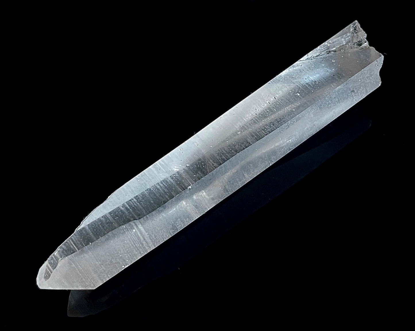 Laserkristall - Bergkristall Spitze natur Laserquarz »Stein der Klarheit« Lemurian Quarz zur Kristalltherapie