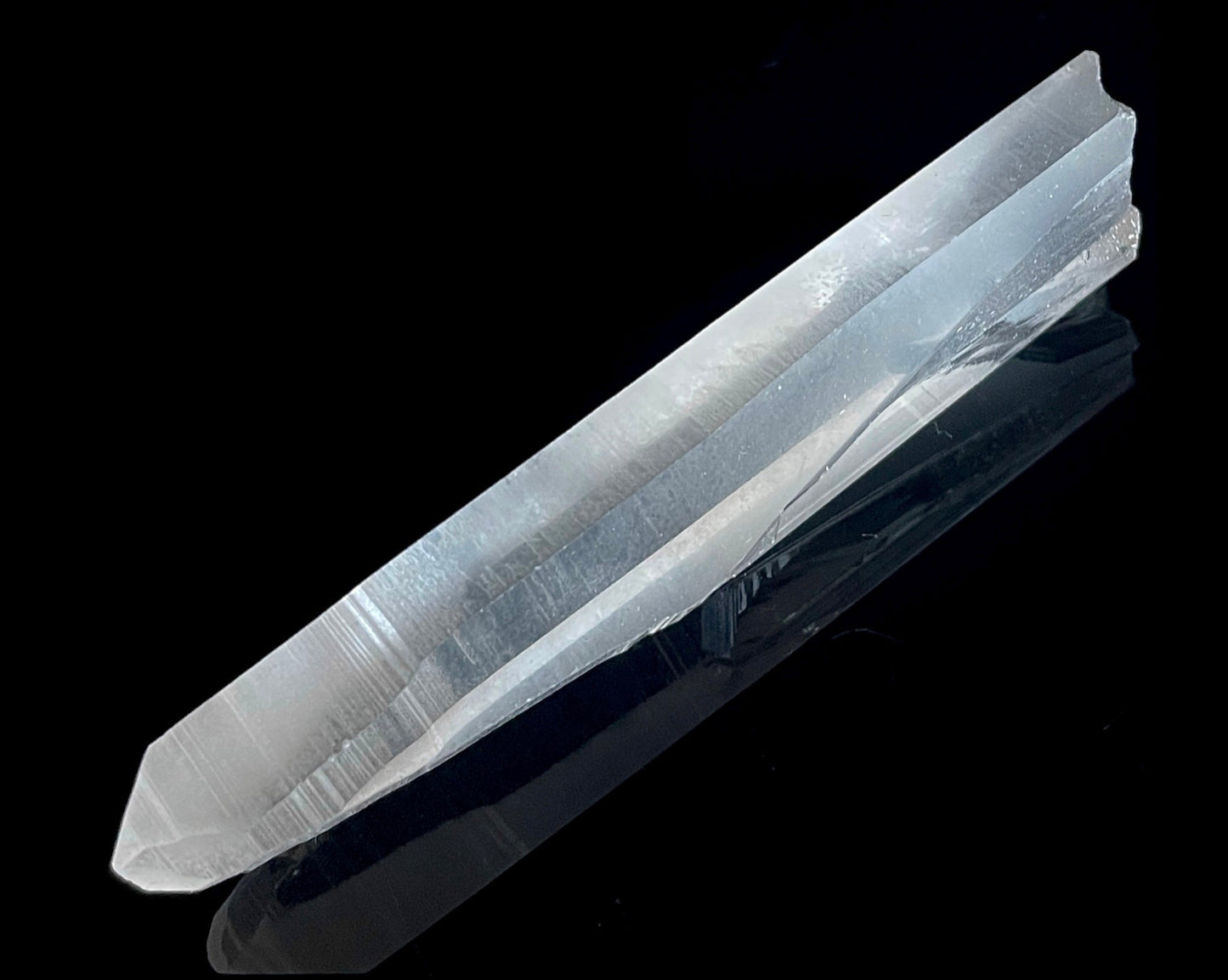 Laserkristall - Bergkristall Spitze natur Laserquarz »Stein der Klarheit« Lemurian Quarz zur Kristalltherapie