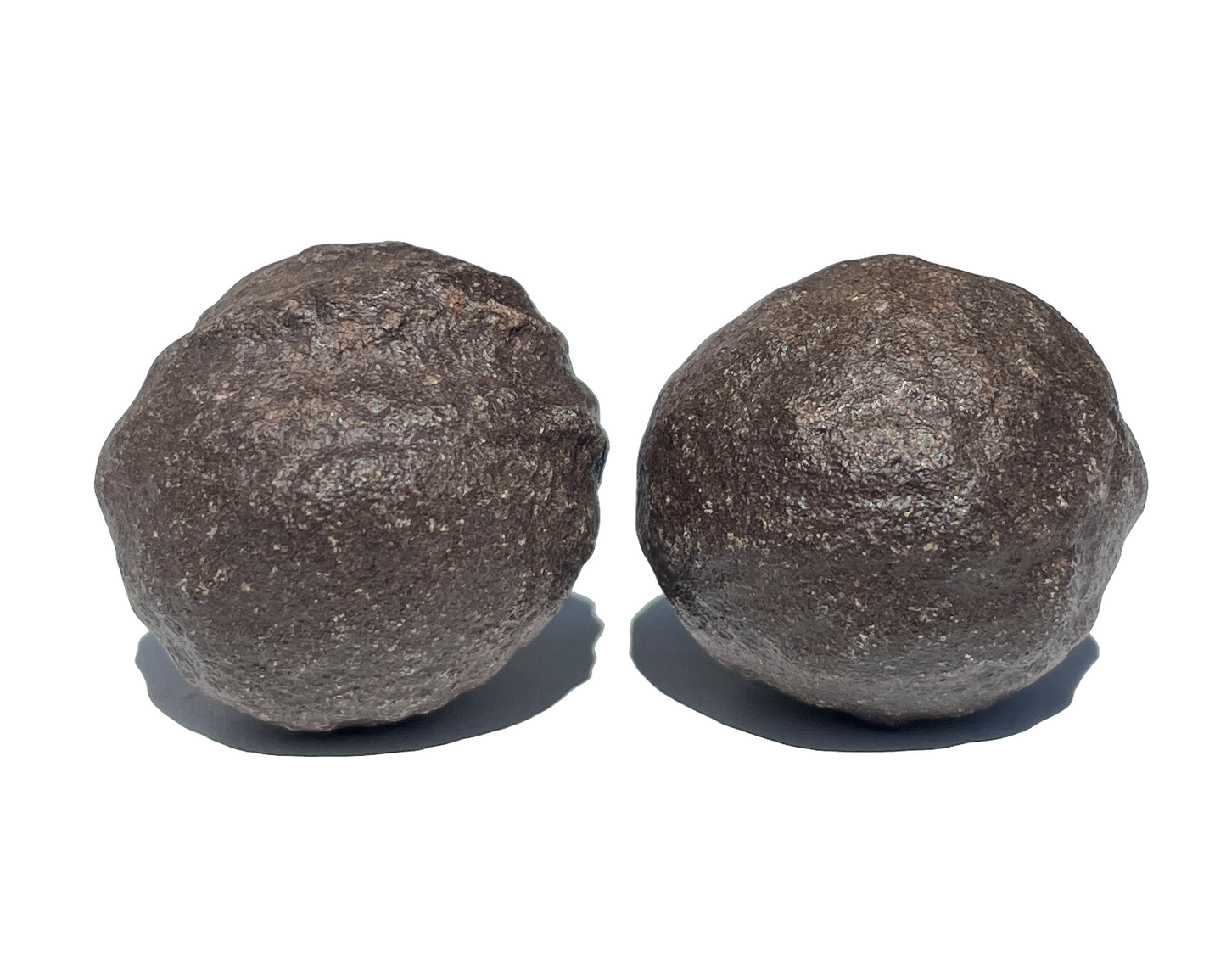 Moqui Marbles Paar - treuer Liebling - Shaman Stones
