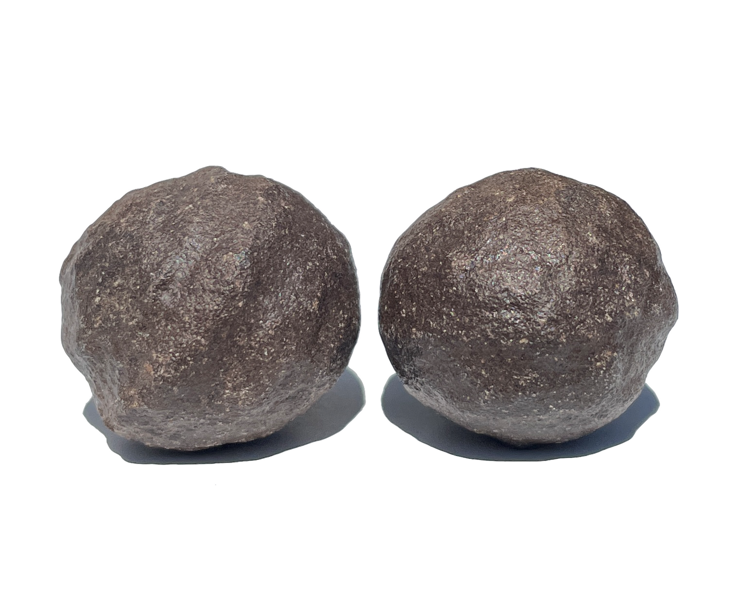 Moqui Marbles Paar - treuer Liebling - Shaman Stones