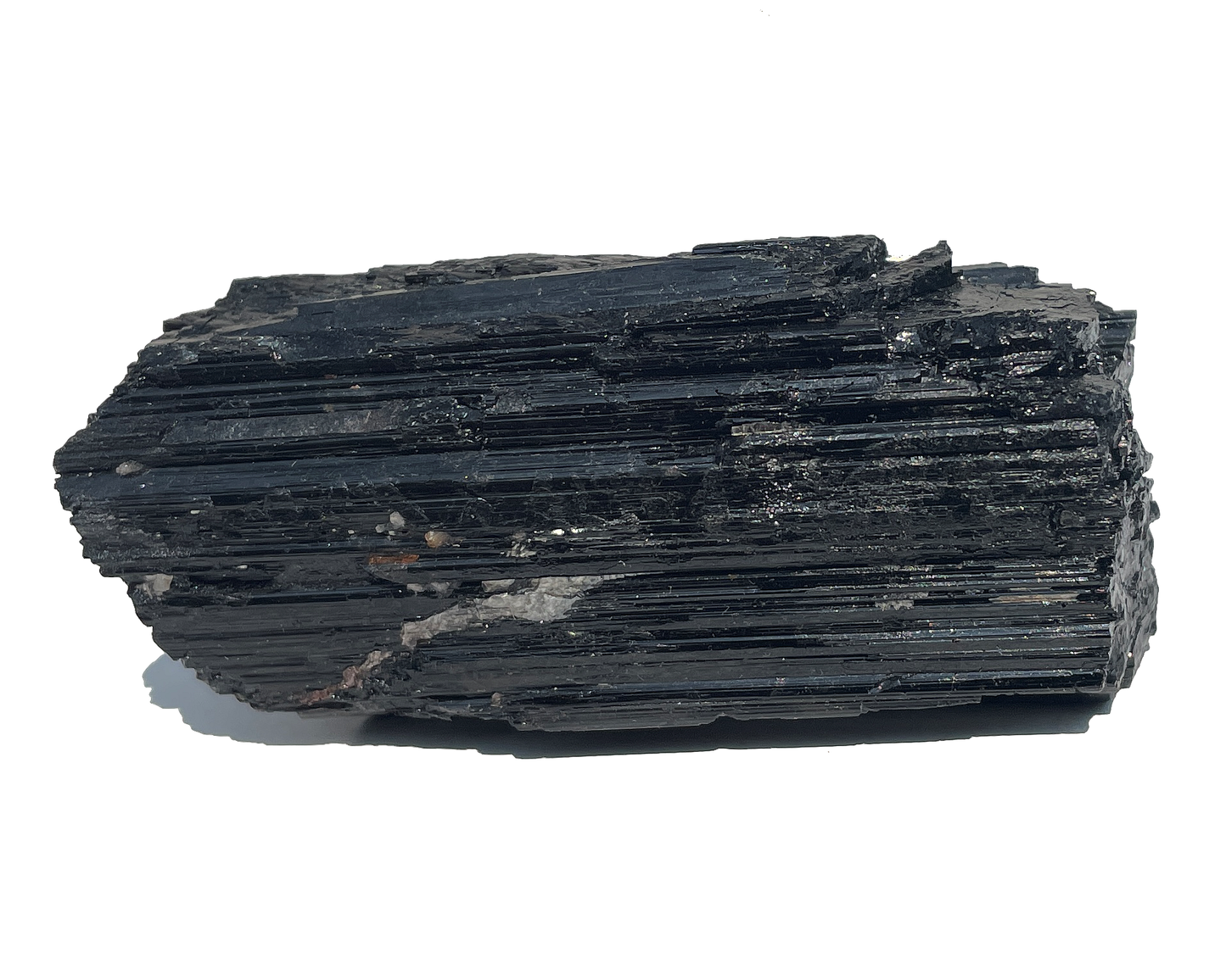 schwarzer Turmalin Schörl - Rohstein Wasserstein - Kristall natur