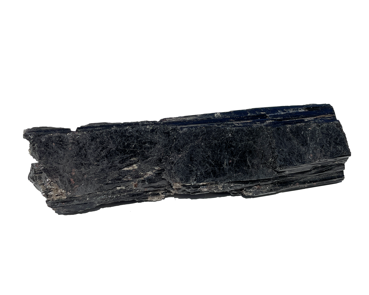 schwarzer Turmalin Schörl - Rohstein Wasserstein - Kristall natur
