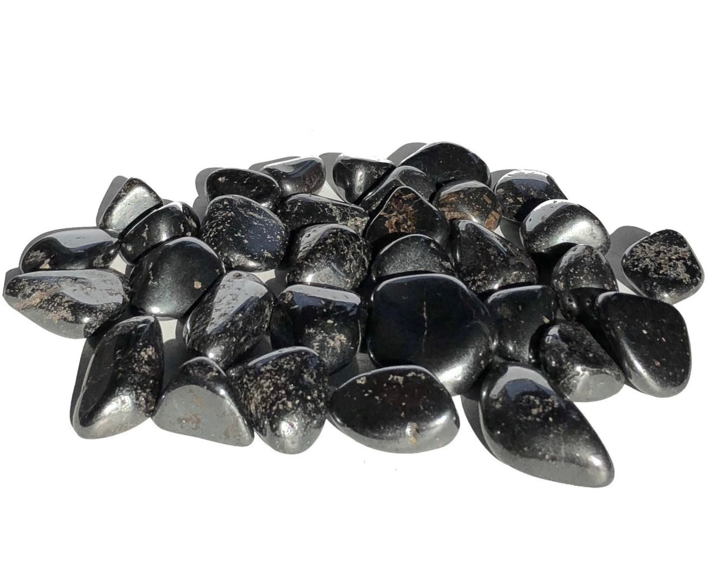 Magnetit Lodestone - Trommelsteine Magneteisenstein Eisenerz