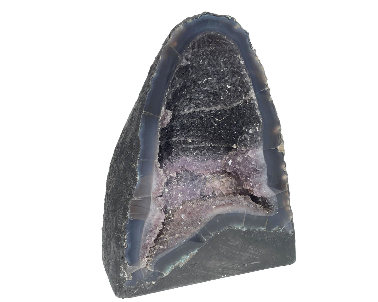 Amethyst Druse - Amethyst Geode zum Aufladen - Amethystdruse