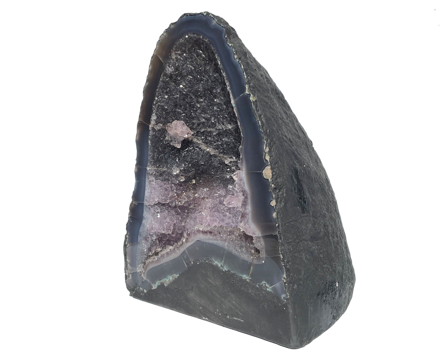 Amethyst Druse - Amethyst Geode zum Aufladen - Amethystdruse