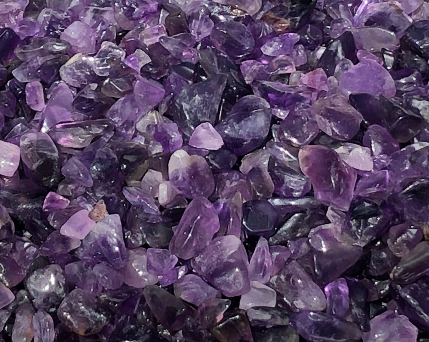 Basis-Set Trommelsteine - Amethyst Bergkristall Rosenquarz - Ladesteine