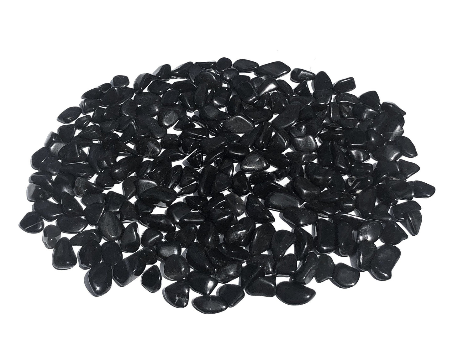 Onyx schwarz Trommelsteine - Edelsteine
