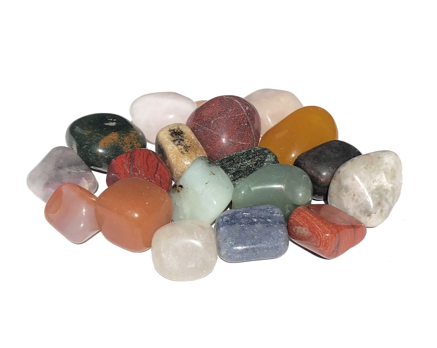 Trommelsteine bunte Mischung Edelsteine Mix | Gr. M