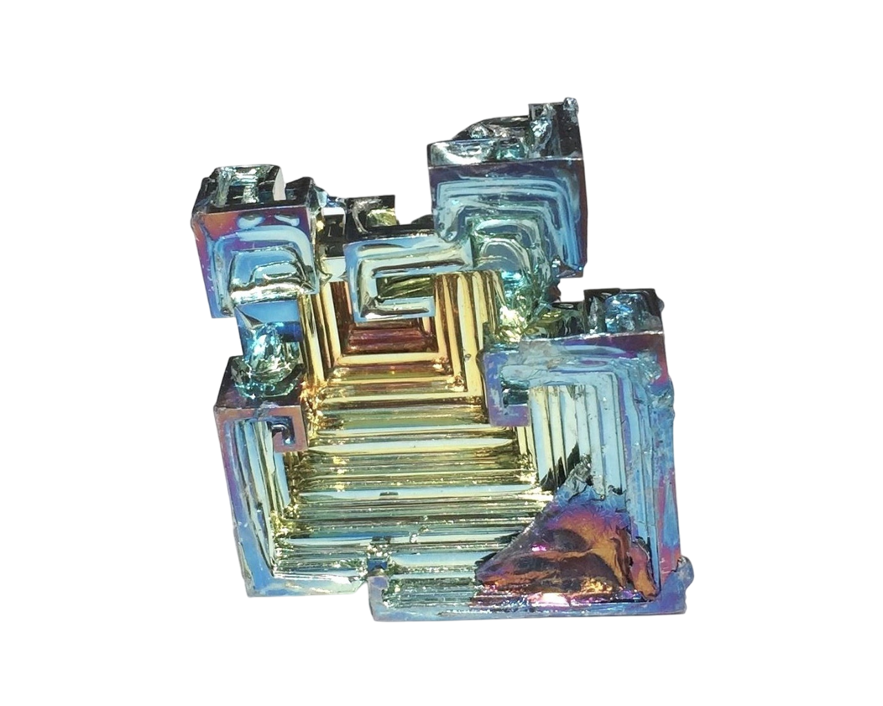 Wismut Kristalle auch Bismut genannt