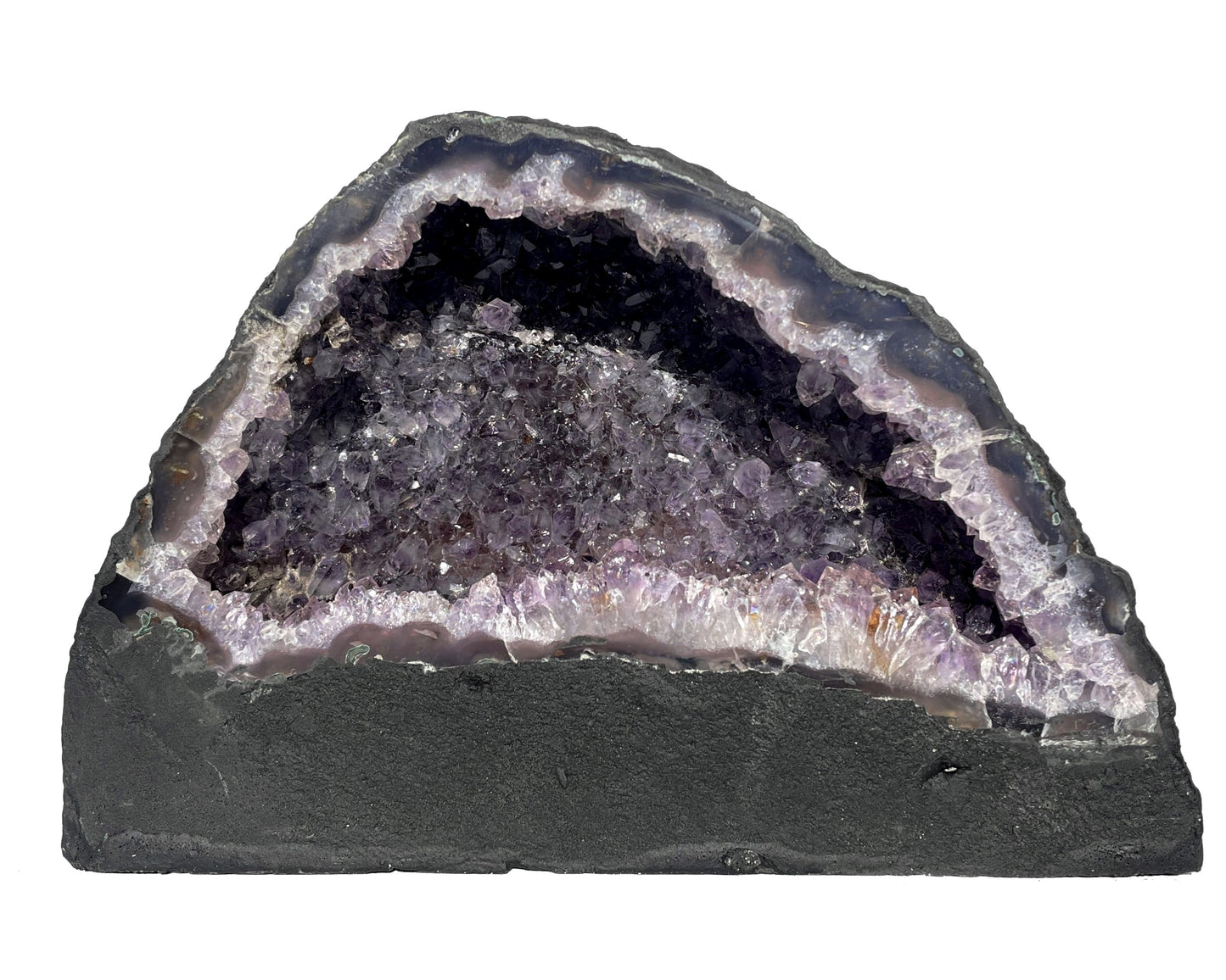 ﻿Amethyst Druse - Amethyst Geode »Stein der Ruhe« zum Aufladen von Edelsteinen