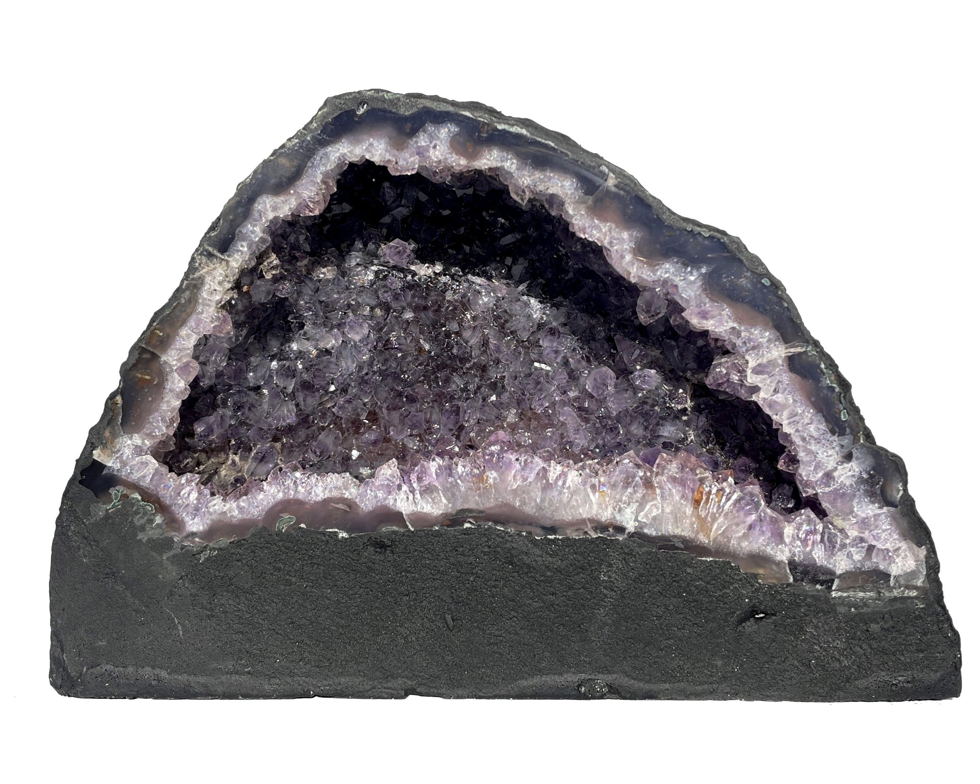 ﻿Amethyst Druse - Amethyst Geode »Stein der Ruhe« zum Aufladen von Edelsteinen