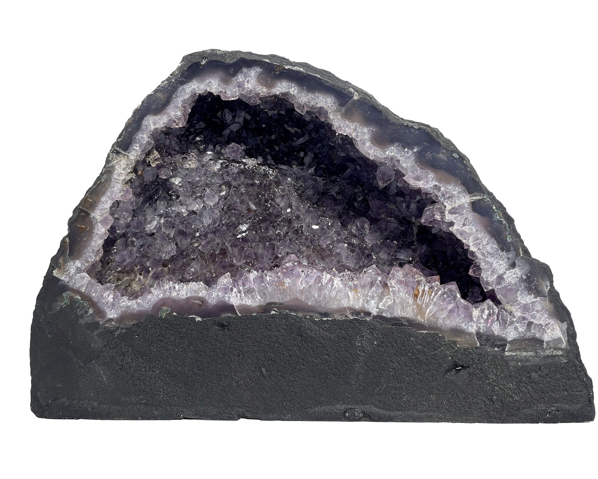Amethyst Druse - Amethyst Geode »Stein der Ruhe« zum Aufladen von Edelsteinen