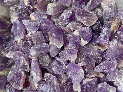 Amethyst Rohsteine für Zimmerbrunnen - Wassersteine für Edelsteinwasser