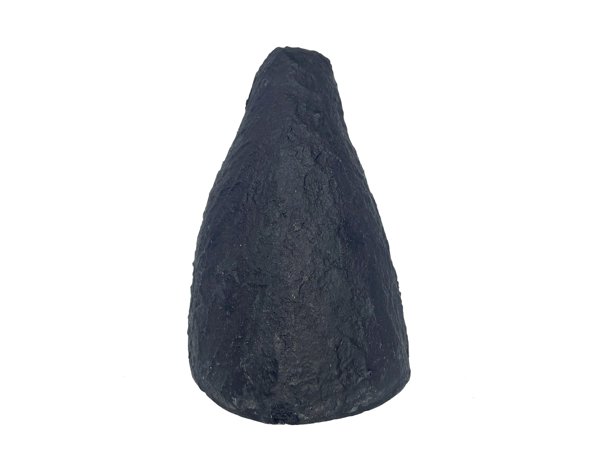 Rückseite: Amethyst Druse auf weißem Hintergrund