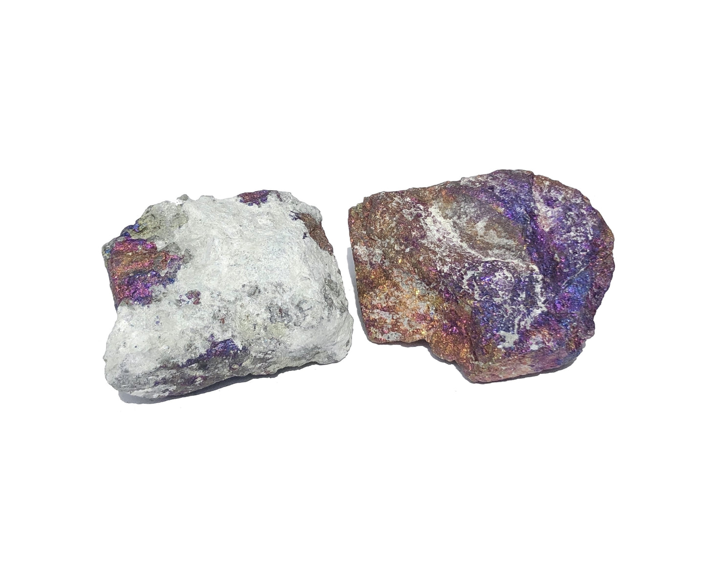 Ansicht von vorn: 2er-Set Buntkupfer auf weißem Hintergrund