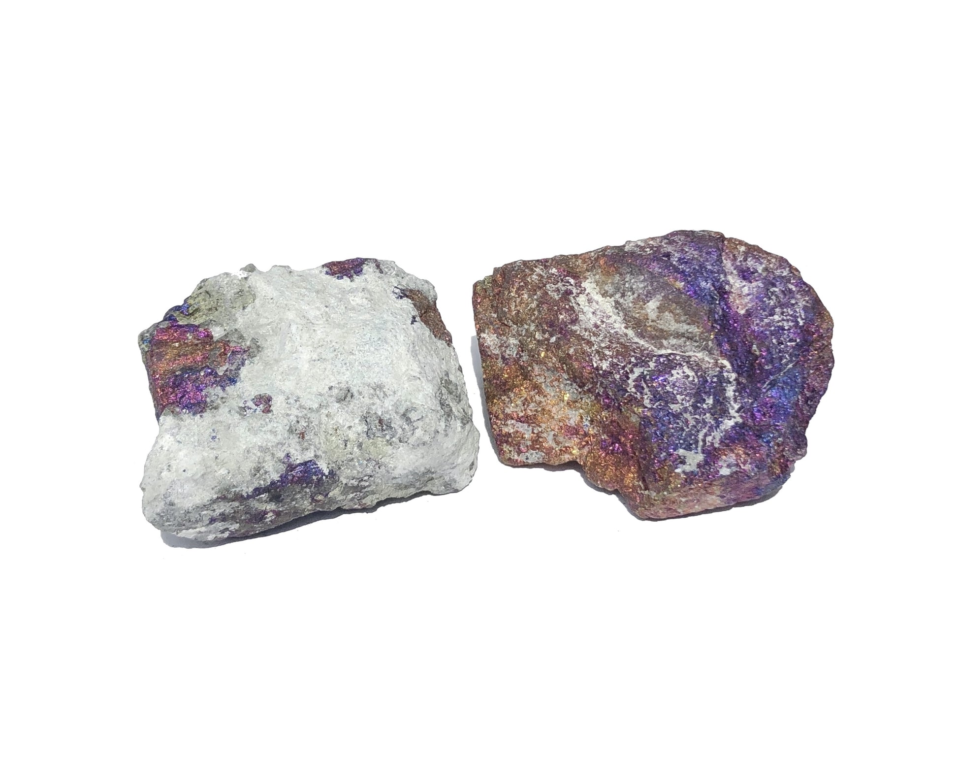 Ansicht von vorn: 2er-Set Buntkupfer auf weißem Hintergrund