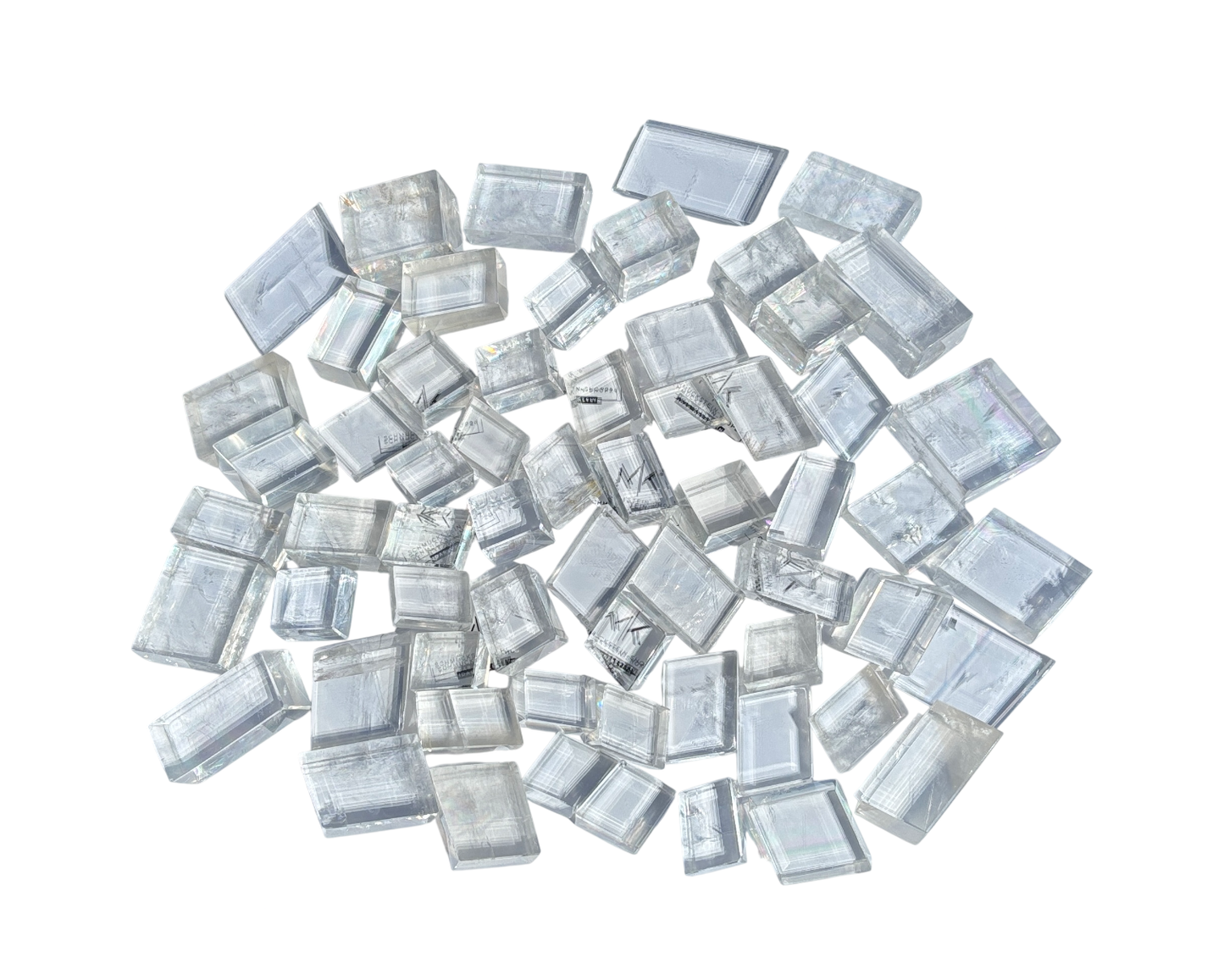 Doppelspat - optischer Calcit Islandspat »kristallklar« poliert