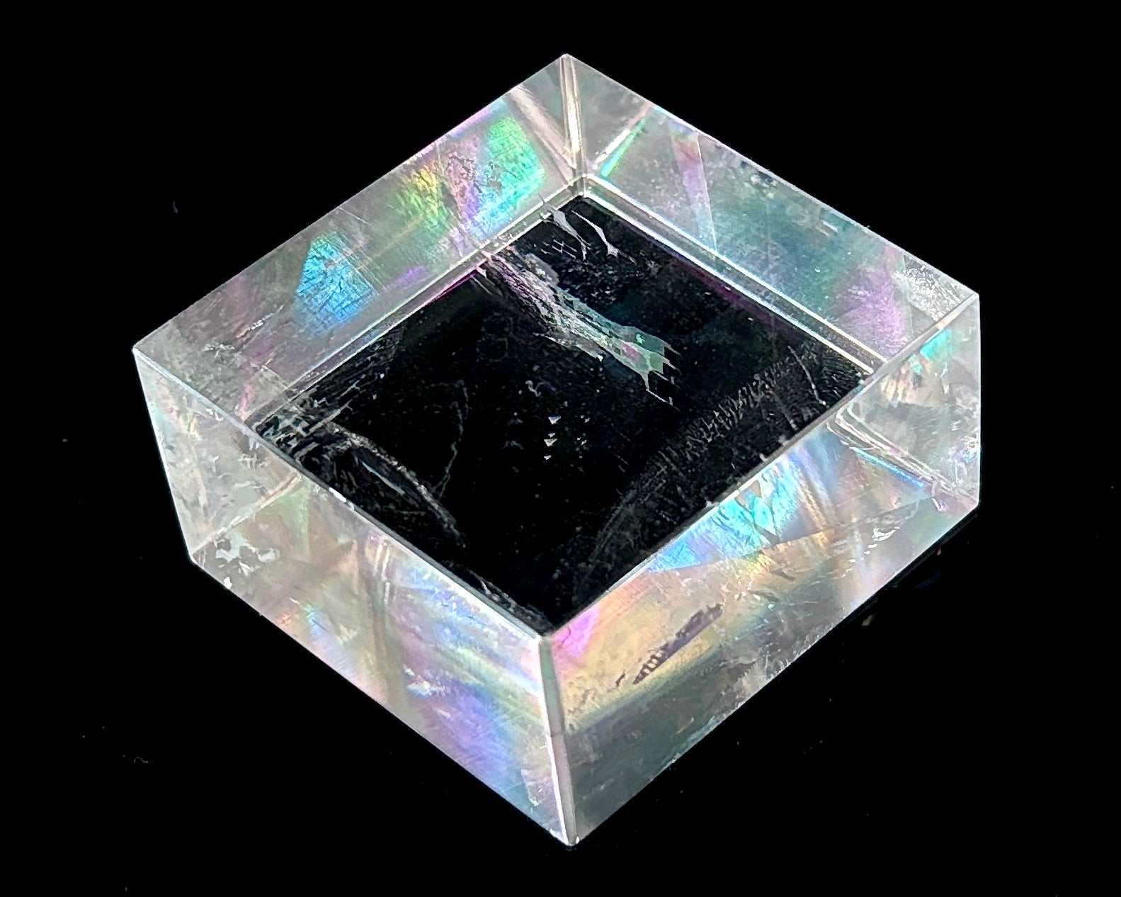 Doppelspat - optischer Calcit »Viking Iceland Spar« Islandspat Sonnenstein Wikinger