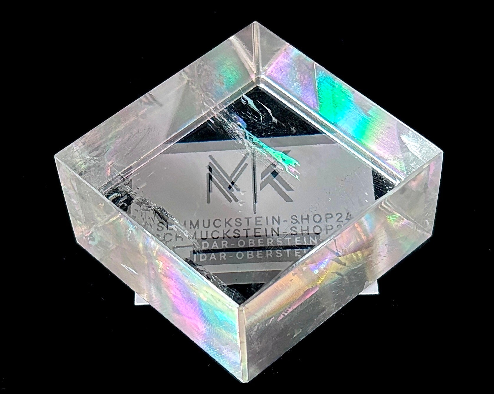 Doppelspat - optischer Calcit »Viking Iceland Spar« Islandspat Sonnenstein Wikinger