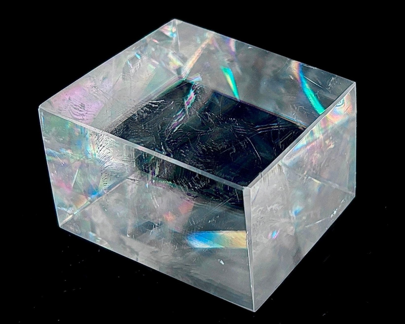Doppelspat - optischer Calcit »Viking Iceland Spar« Islandspat Sonnenstein Wikinger