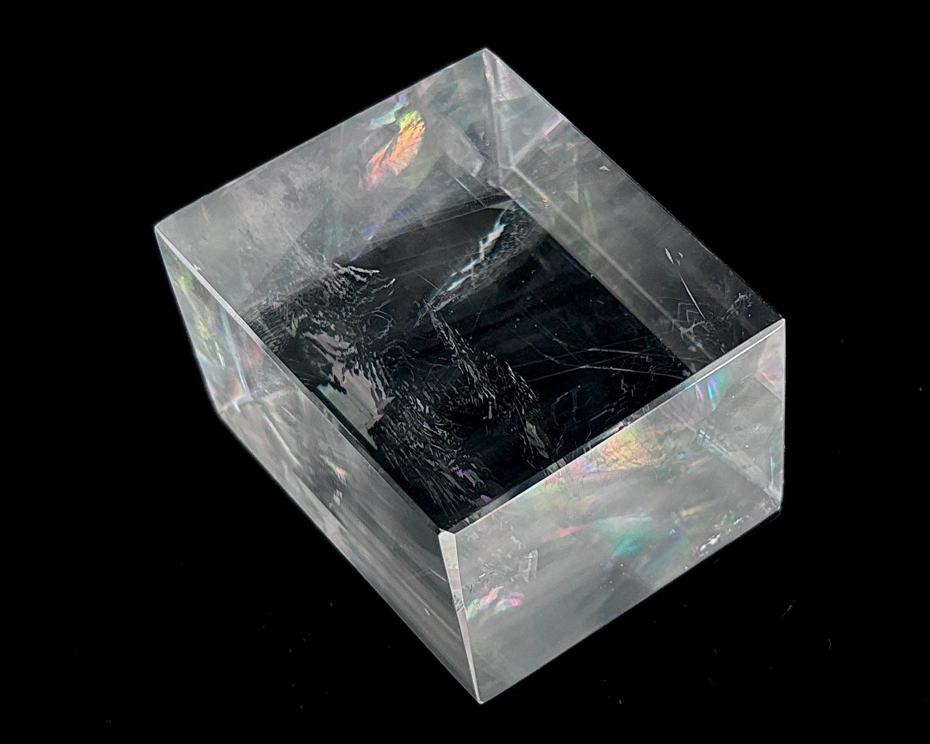 Doppelspat - optischer Calcit »Viking Iceland Spar« Islandspat Sonnenstein Wikinger