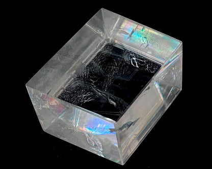 Doppelspat - optischer Calcit »Viking Iceland Spar« Islandspat Sonnenstein Wikinger