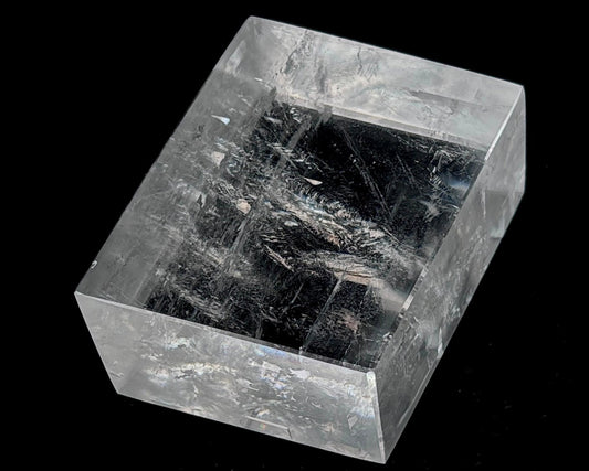 Doppelspat - optischer Calcit »Viking Iceland Spar« Islandspat Sonnenstein Wikinger