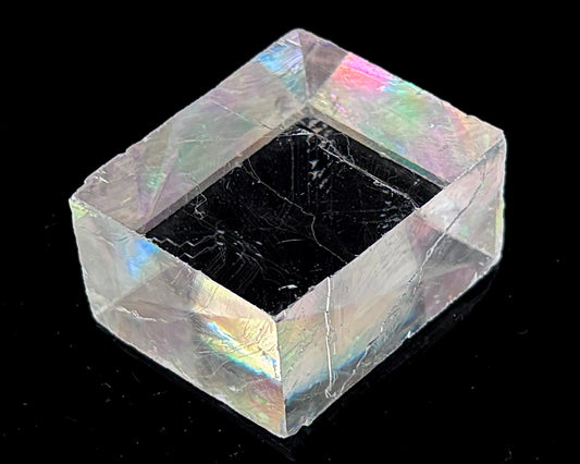 optischer Calcit - Rohstein Islandspat Doppelspat - Iceland Spar natur