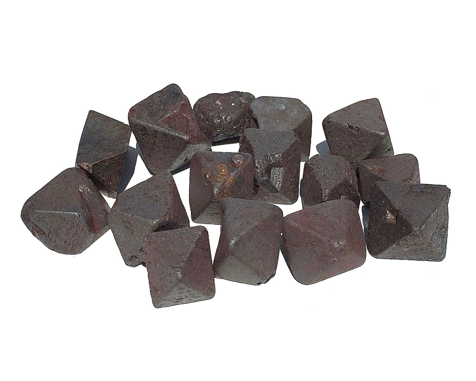 Magnetit Oktaeder - Magneteisenstein Eisenerz  - Lodestone