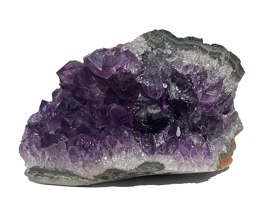 Amethyst Stufe - Amethyst Kristalle zum Aufladen - Drusensegment