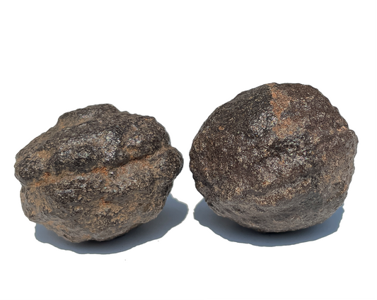 Moqui Marbles Paar - treuer Liebling - Shaman Stones