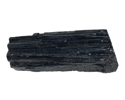 schwarzer Turmalin Schörl - Rohstein Wasserstein - Kristall natur