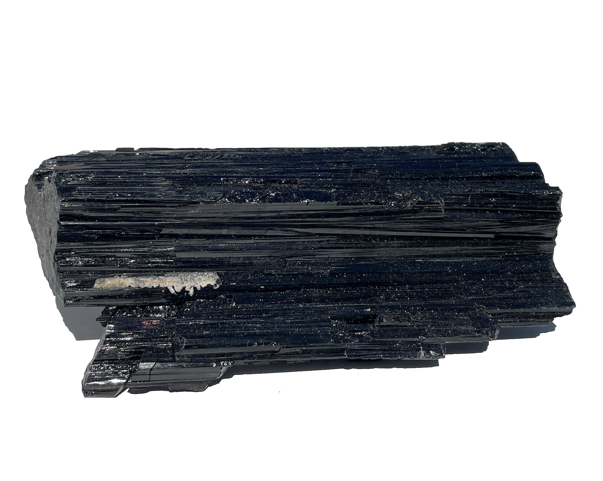 schwarzer Turmalin Schörl - Rohstein Wasserstein - Kristall natur