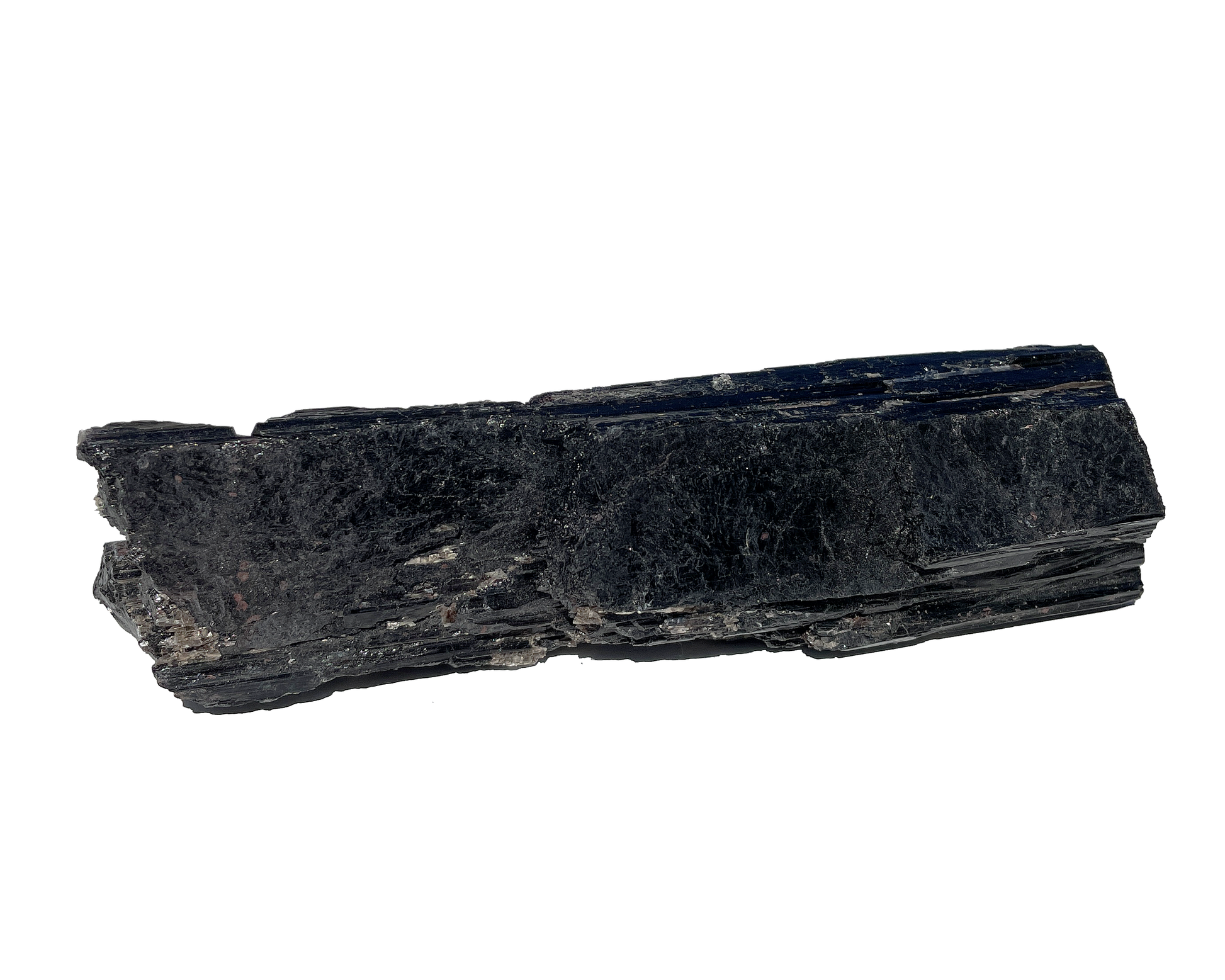 schwarzer Turmalin Schörl - Rohstein Wasserstein - Kristall natur