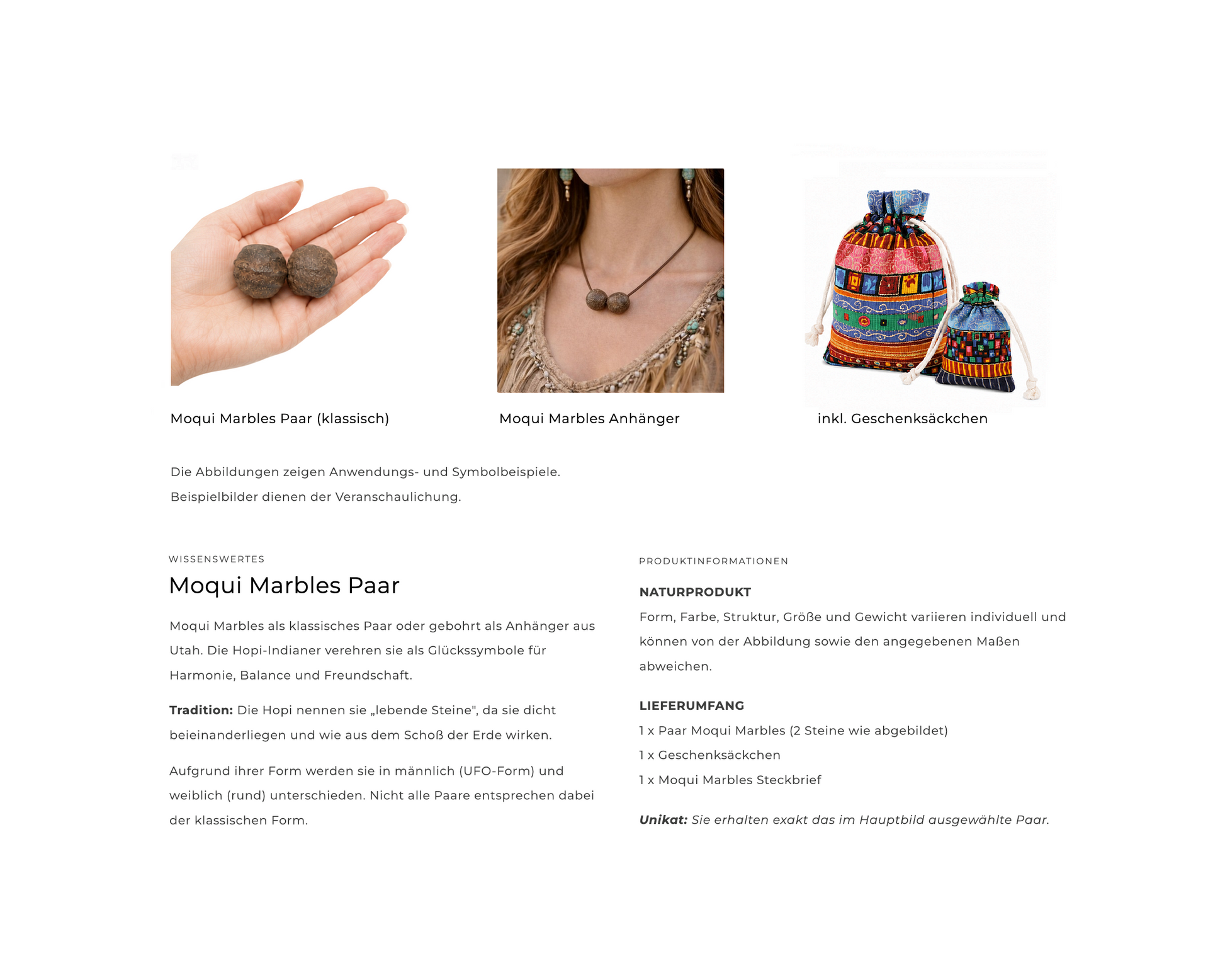 Moqui Marbles: Informationen