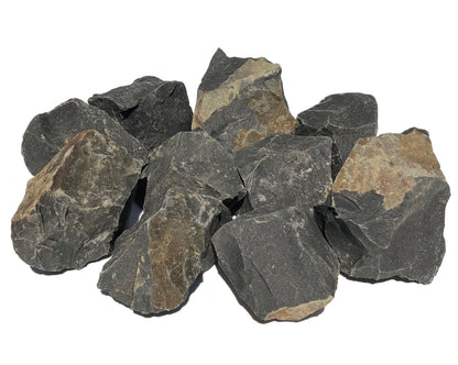 Onyx schwarz Rohsteine - Wassersteine für Edelsteinwasser