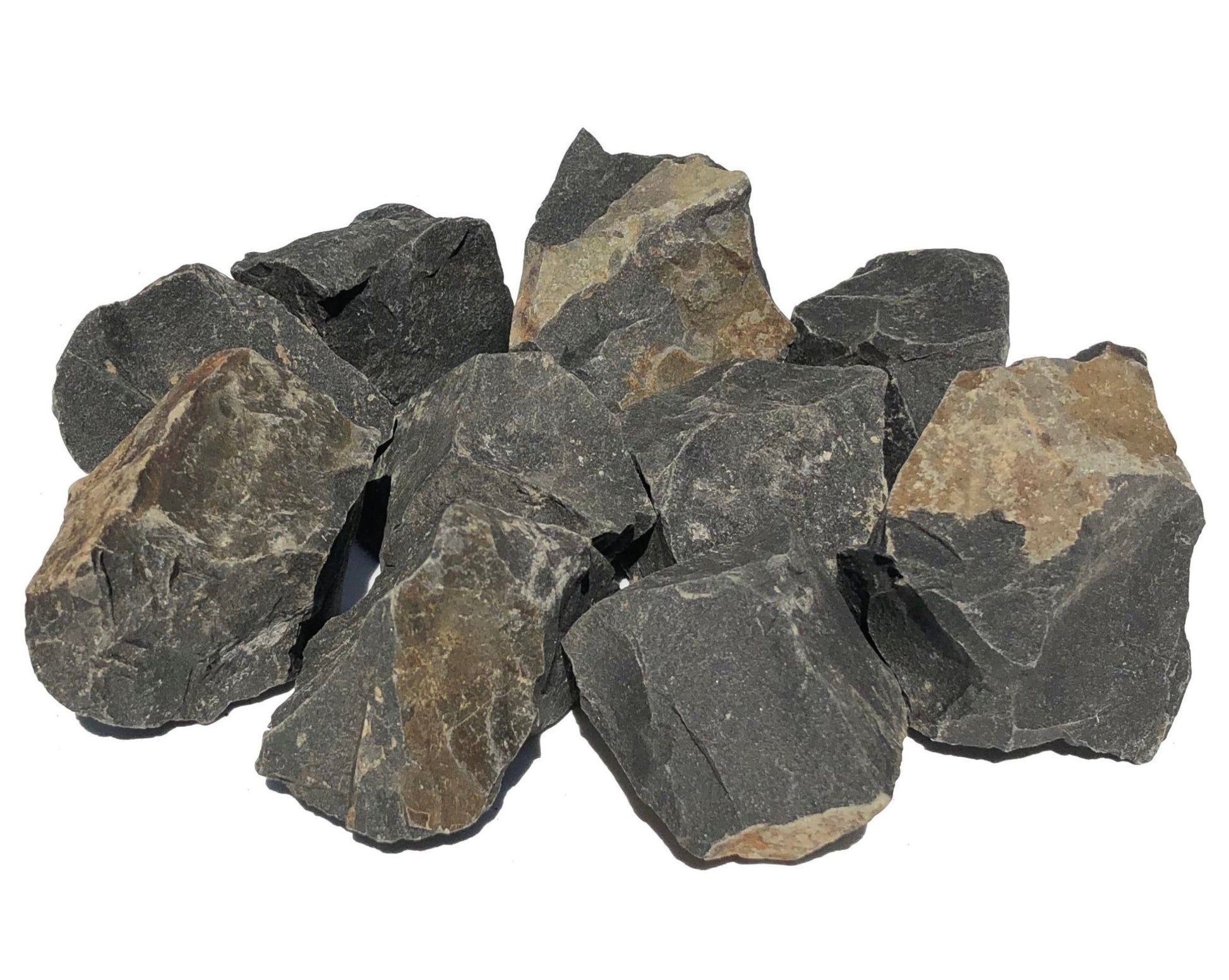 Onyx schwarz Rohsteine - Wassersteine für Edelsteinwasser