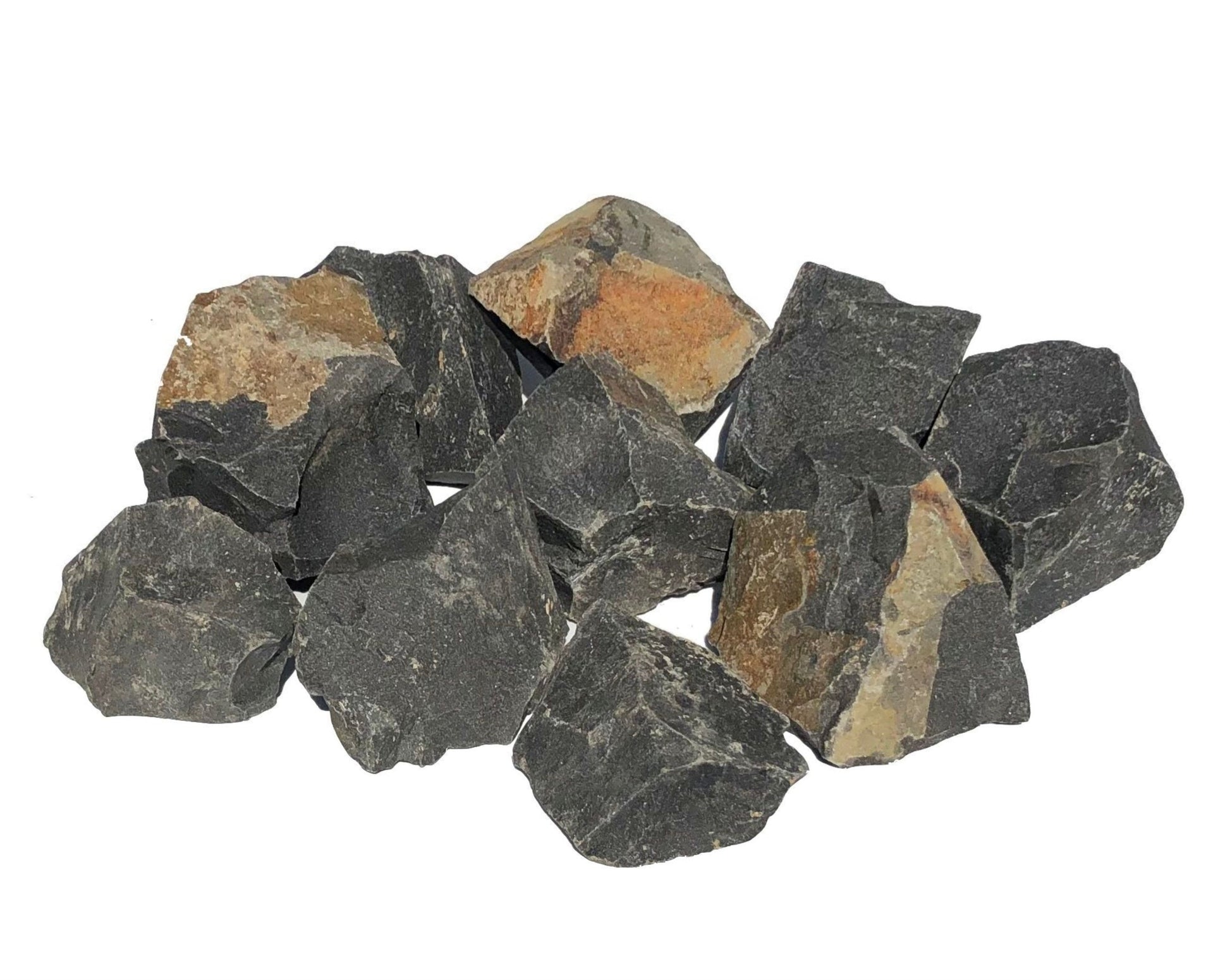 Onyx schwarz Rohsteine - Wassersteine für Edelsteinwasser