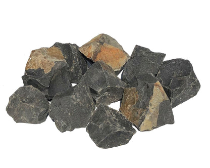 Onyx schwarz Rohsteine - Wassersteine für Edelsteinwasser